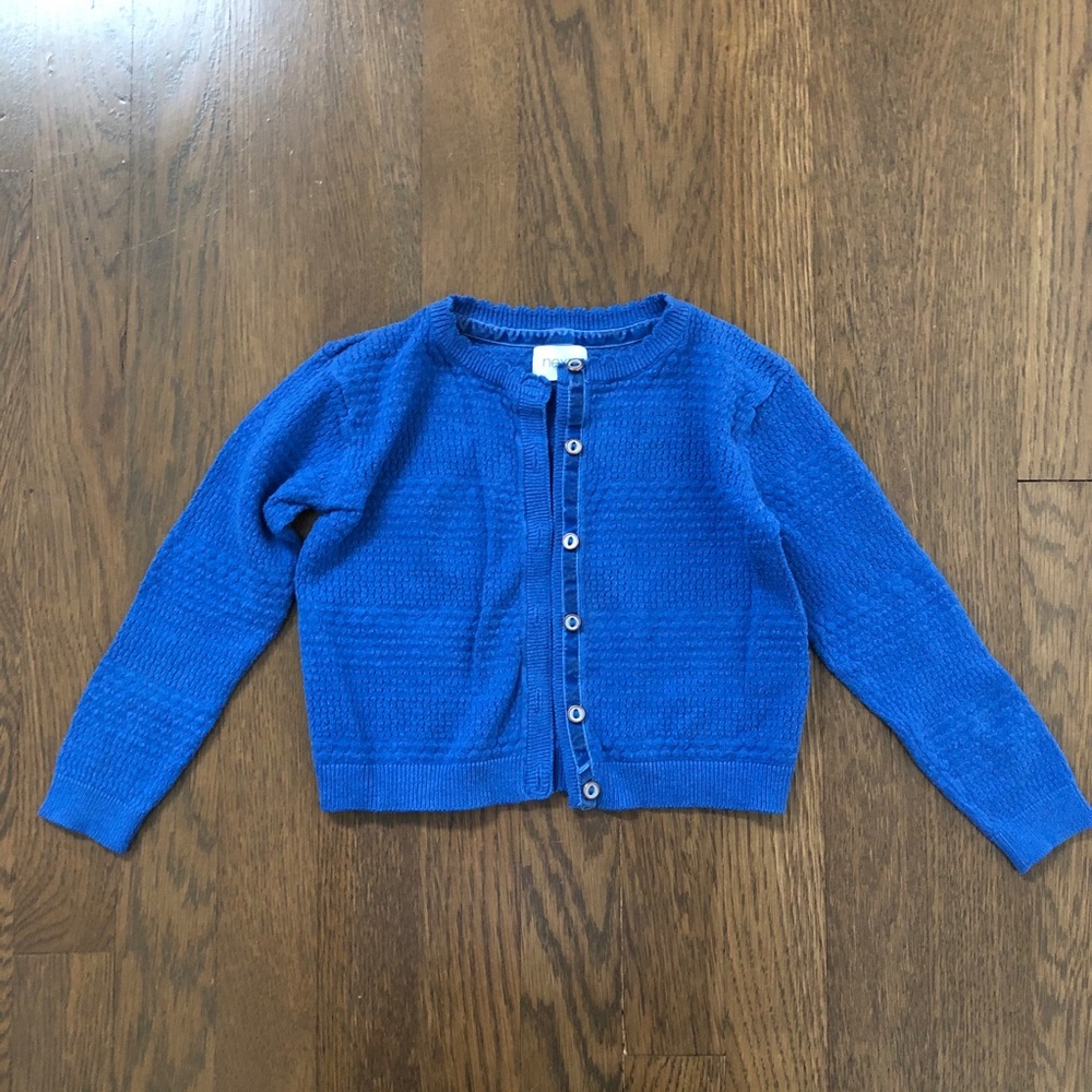 Pointelle cardigan